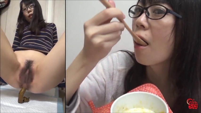 Click to play video Eating and Shitting