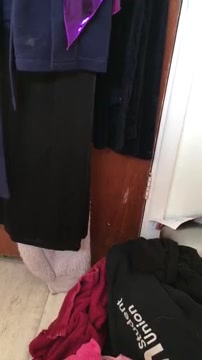 Click to play video Take a loud urgent shit at a friends house